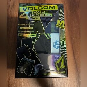 3 Pack Volcom Boxer Briefs Size Medium